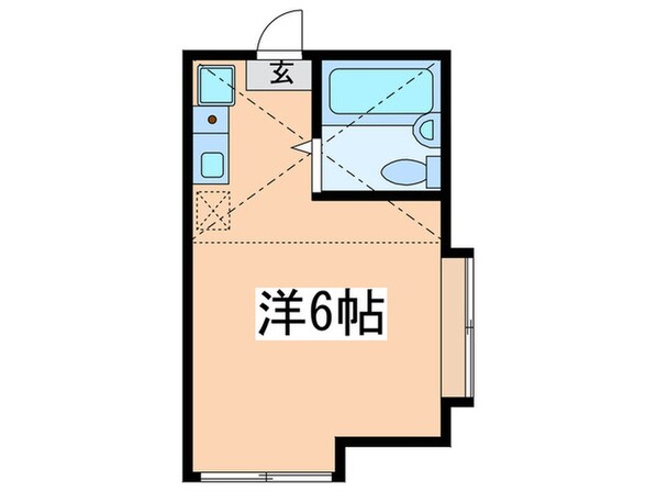 ウィル東府中２の物件間取画像